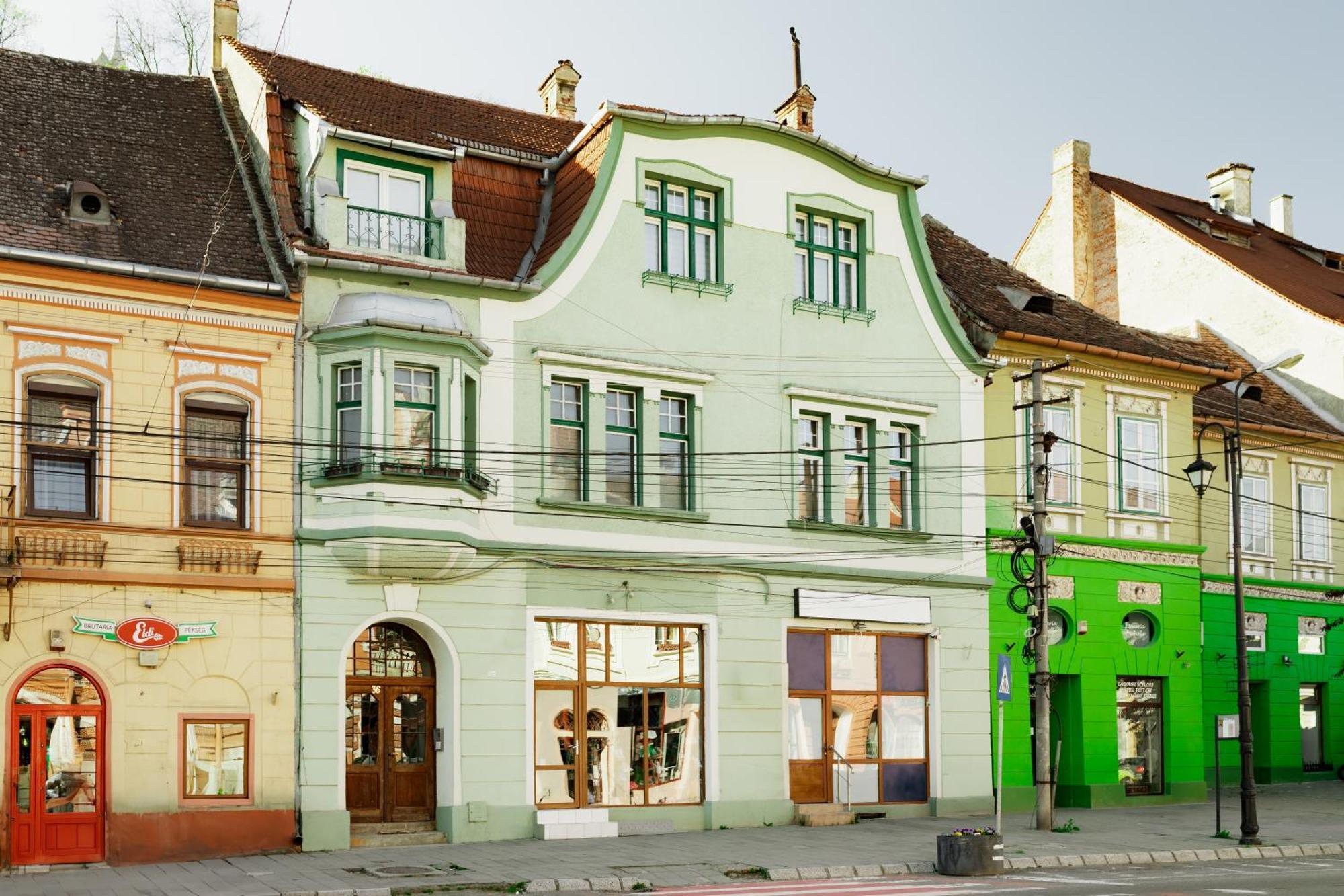 Apartamento Casa Leonhardt Sighişoara Exterior foto